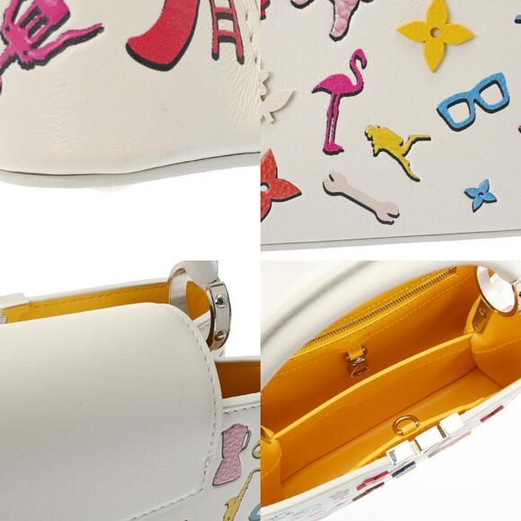 Louis Vuitton Collection Capucines BB worldwide Vik Muniz White Handbag - Picture 10 of 11